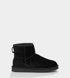 UGG® Classic Mini Velvet Boots BLACK