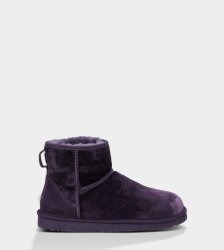 UGG Classic Mini Velvet Boots PURPLE VELVET