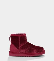UGG Classic Mini Velvet Boots SANGRIA