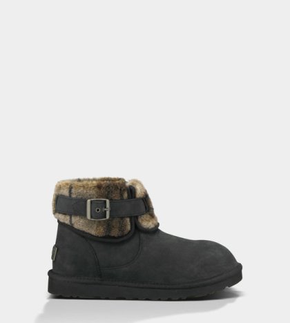 UGG® Jocelin Plaid Boots Black