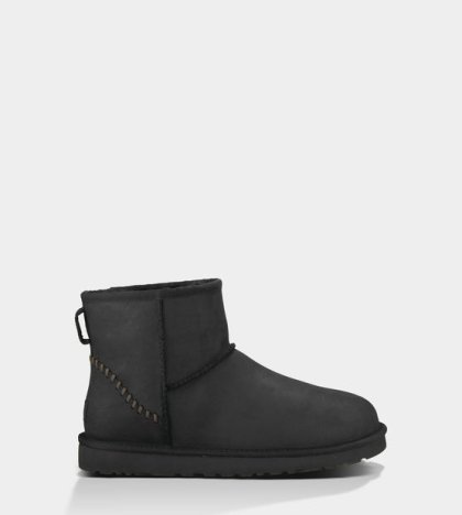 UGG® Classic Mini Deco Boots BLACK