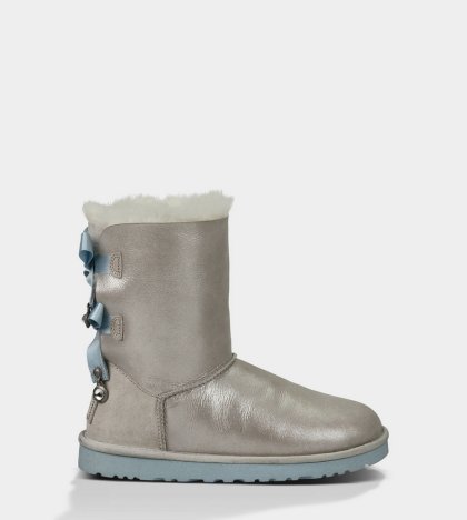 UGG Bailey Bow Bling I Do! Boots WHITE