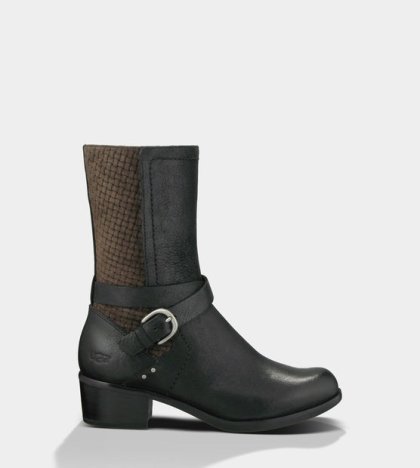UGG Lula Mae Boots BLACK/ESPRESSO