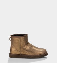 UGG Classic Mini Lizard Boots BRONZE