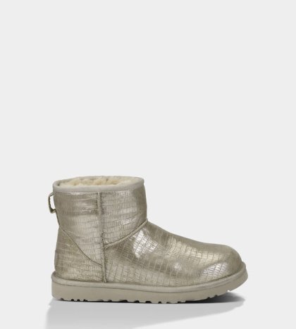UGG Classic Mini Lizard Boots STERLING