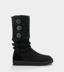 UGG Classic Cardy Boots BLACK MULTI