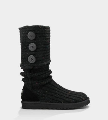 UGG Classic Cardy Boots BLACK MULTI