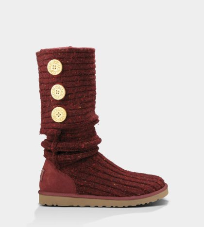 UGG Classic Cardy Boots SANGRIA MULTI