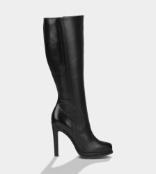UGG® Raffaela - Leather Boots Black