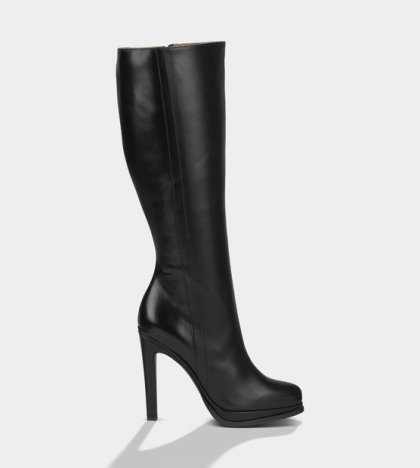 UGG® Raffaela - Leather Boots Black