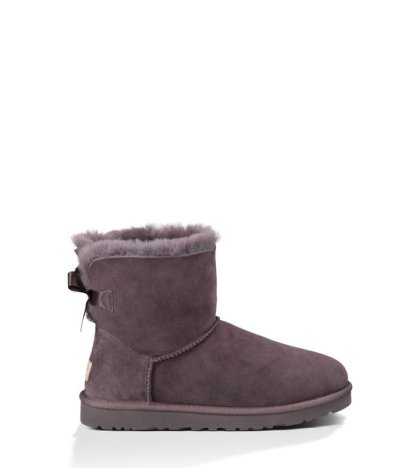 UGG® MINI BAILEY BOW LOCOMOTIVE GREY