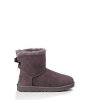 UGG® MINI BAILEY BOW LOCOMOTIVE GREY
