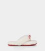 UGG® Fluff Flip Flop II Hearts WHITE