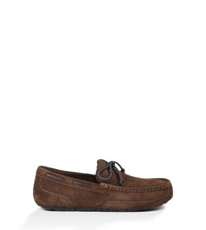 UGG® CHESTER SUEDE SLIPPERS CHOCOLATE