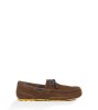 UGG® CHESTER SUEDE SLIPPERS CHOCOLATE / LEMON CHROME