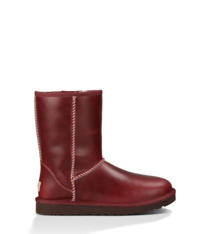 UGG® CLASSIC SHORT LEATHER OXBLOOD