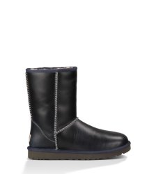 UGG CLASSIC SHORT LEATHER PEACOAT