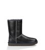 UGG CLASSIC SHORT LEATHER PEACOAT