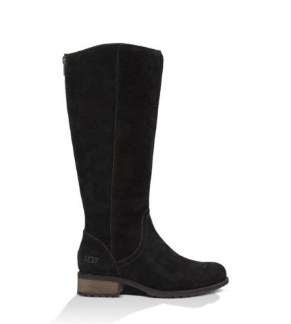 UGG® SELDON SUEDE BOOTS BLACK