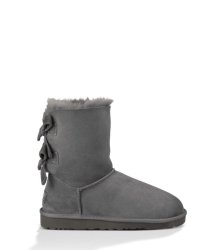UGG® BAILEY BOW CORDUROY GREY