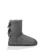 UGG® BAILEY BOW CORDUROY GREY