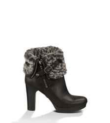 UGG® SCARLETT BOOTS LEATHER BLACK