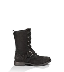 UGG MARELA SUEDE BOOTS BLACK