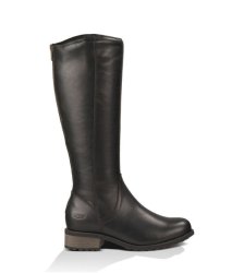 UGG SELDON BOOTS LEATHER BLACK