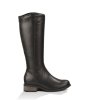 UGG SELDON BOOTS LEATHER BLACK