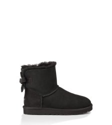 UGG® MINI BAILEY BOW CORDUROY Black