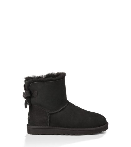 UGG® MINI BAILEY BOW CORDUROY Black