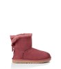 UGG® MINI BAILEY BOW CORDUROY OXBLOOD
