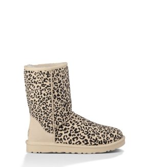 UGG CLASSIC SHORT ROSETTE BOOTS SALT