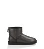 UGG CLASSIC MINI DECO BLACK