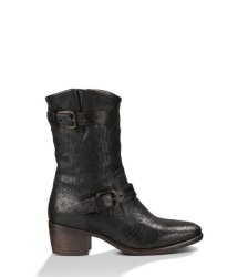UGG CONCHETTA WEAVE BOOTS NERO