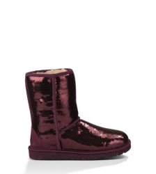 UGG® CLASSIC SHORT SPARKLES BOOTS PORT