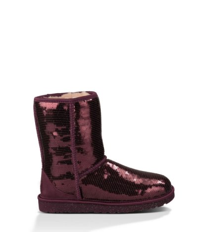 UGG® CLASSIC SHORT SPARKLES BOOTS PORT