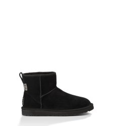 UGG® Classic Mini Crystal Bow BLACK