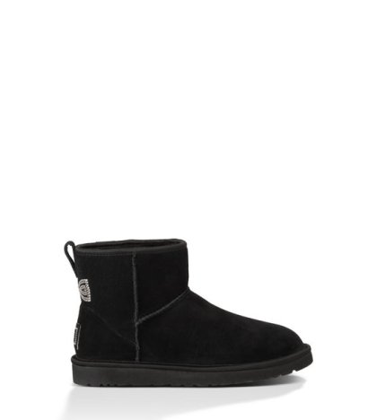UGG® Classic Mini Crystal Bow BLACK