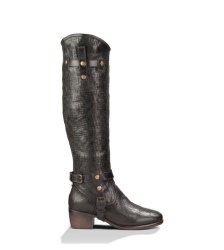 UGG CORTONA WEAVE BOOTS NERO