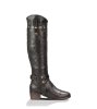 UGG CORTONA WEAVE BOOTS NERO