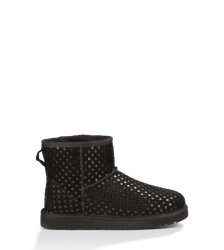 UGG® Classic Mini Shiny Dot BLACK
