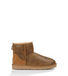 UGG CLASSIC MINI BOOTS BOMBER JACKET CHESTNUT