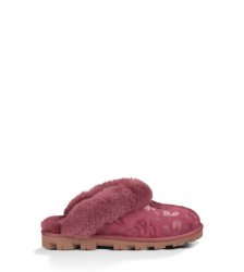UGG® COQUETTE LEOPARD Slippers OXBLOOD