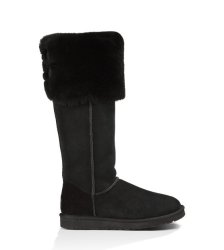 UGG Over The Knee Bailey Button BLACK