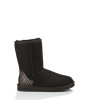 UGG CLASSIC SHORT PERLA BLACK