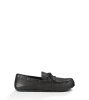UGG CHESTER WOVEN SLIPPERS BLACK
