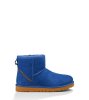 UGG CLASSIC MINI DECO MARINE BLUE