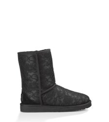 UGG Classic Short Antoinette BLACK