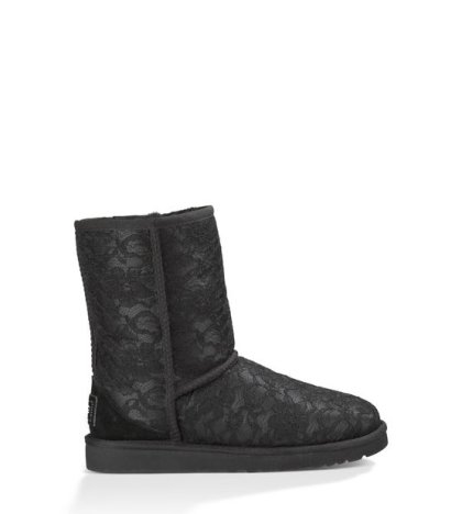 UGG Classic Short Antoinette BLACK